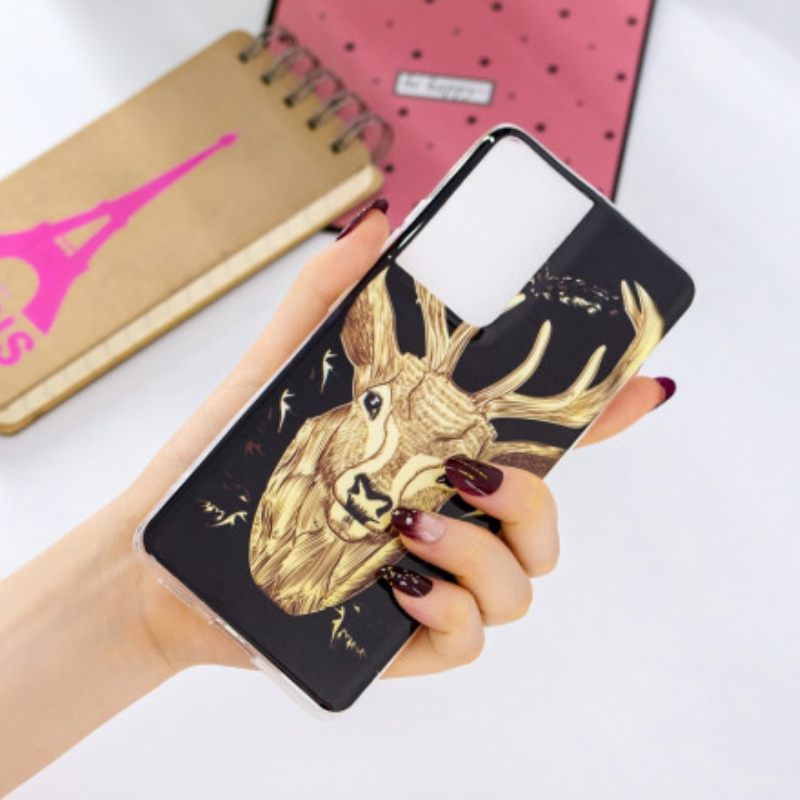 Kuori Samsung Galaxy S21 Ultra 5G Fluorescent Majestic Stag
