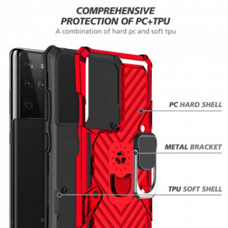 Kuori Samsung Galaxy S21 Ultra 5G Irrotettava Rengastuki