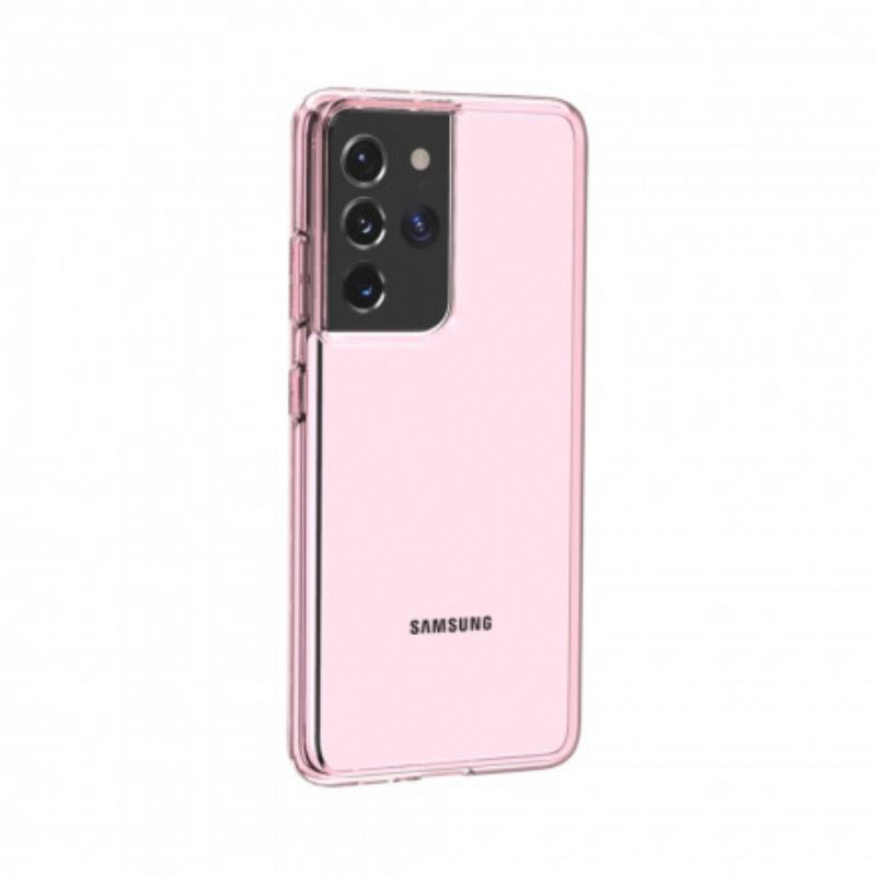Kuori Samsung Galaxy S21 Ultra 5G Värikäs Läpinäkyvä
