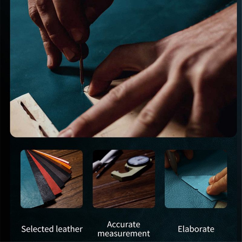 Puhelinkuoret Samsung Galaxy S21 Ultra 5G Faux Leather Uusi Muotoilu
