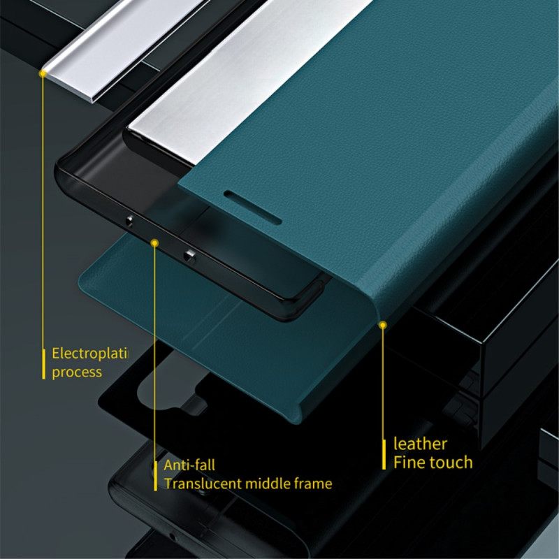 Puhelinkuoret Samsung Galaxy S21 Ultra 5G Faux Leather Uusi Muotoilu