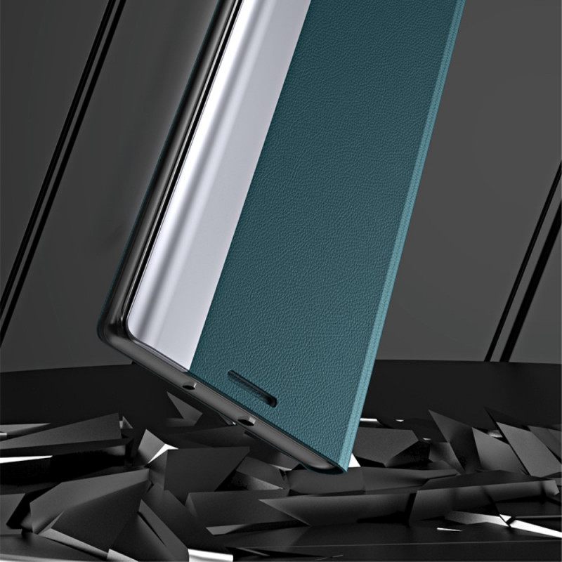 Puhelinkuoret Samsung Galaxy S21 Ultra 5G Faux Leather Uusi Muotoilu