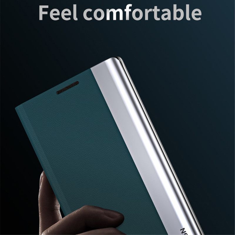 Puhelinkuoret Samsung Galaxy S21 Ultra 5G Faux Leather Uusi Muotoilu