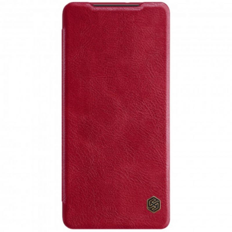Puhelinkuoret Samsung Galaxy S21 Ultra 5G Kotelot Flip Nillkin Qin Sarja