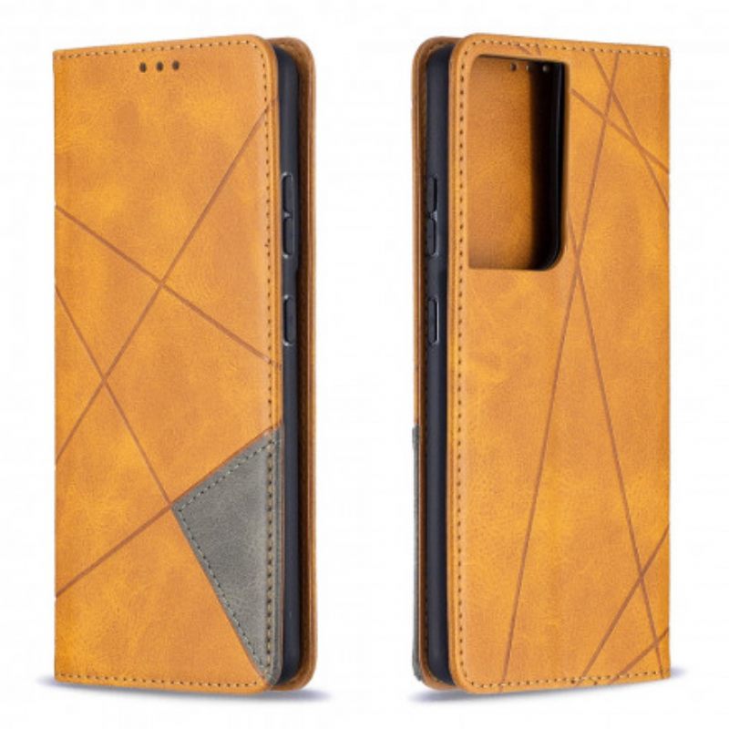 Puhelinkuoret Samsung Galaxy S21 Ultra 5G Kotelot Flip Style Artisti