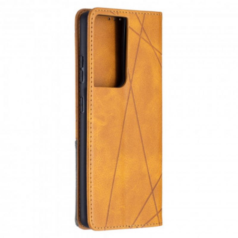 Puhelinkuoret Samsung Galaxy S21 Ultra 5G Kotelot Flip Style Artisti