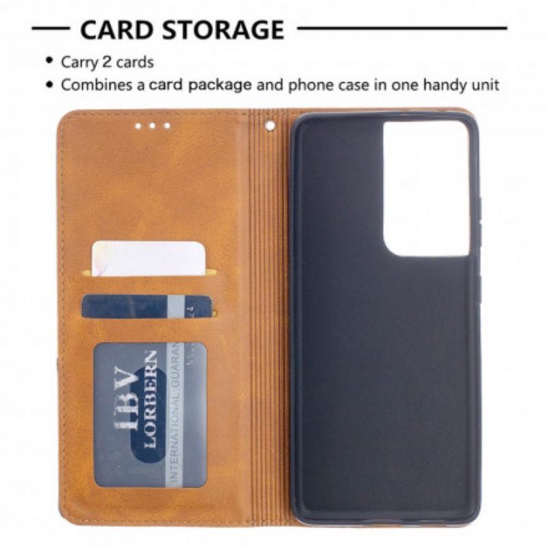 Puhelinkuoret Samsung Galaxy S21 Ultra 5G Kotelot Flip Style Artisti