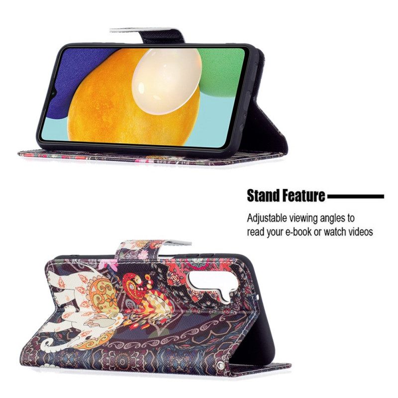 Flip Case Samsung Galaxy A13 5G Intian Norsu