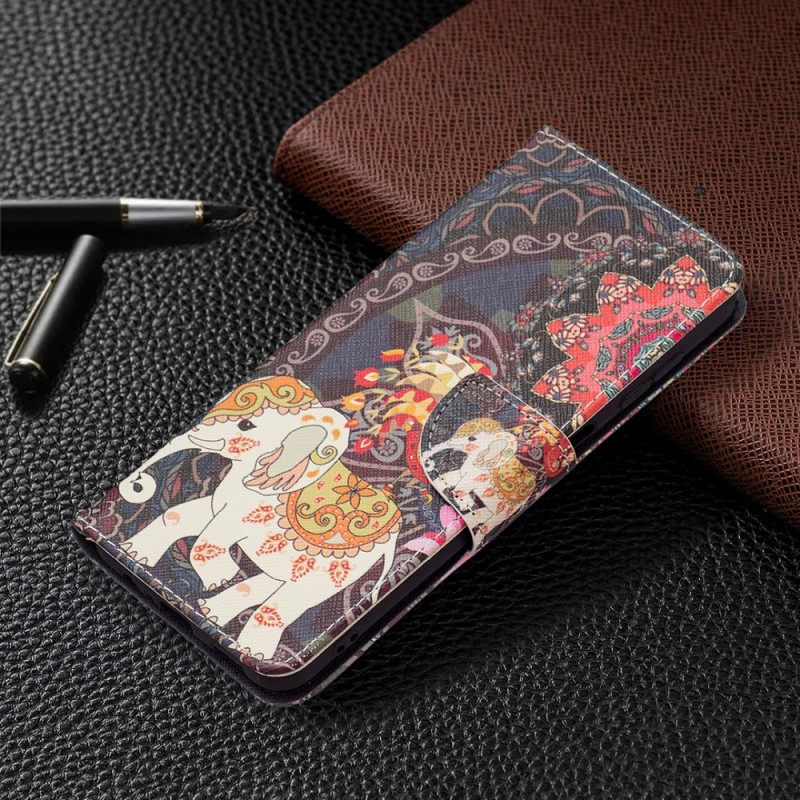 Flip Case Samsung Galaxy A13 5G Intian Norsu