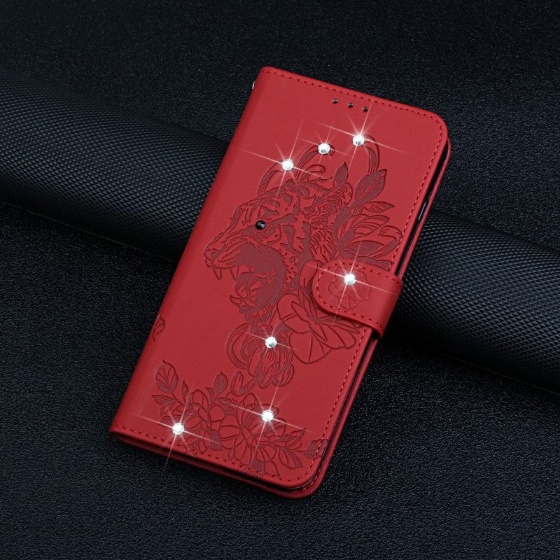 Kotelot Samsung Galaxy A13 5G Baroque Tiger And Diamonds