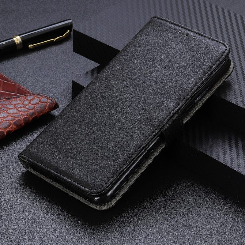 Kotelot Samsung Galaxy A13 5G Premium Litchi Faux Leather