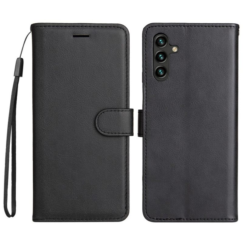 Kotelot Samsung Galaxy A13 5G Suojaketju Kuori Solid Color Series Strappy
