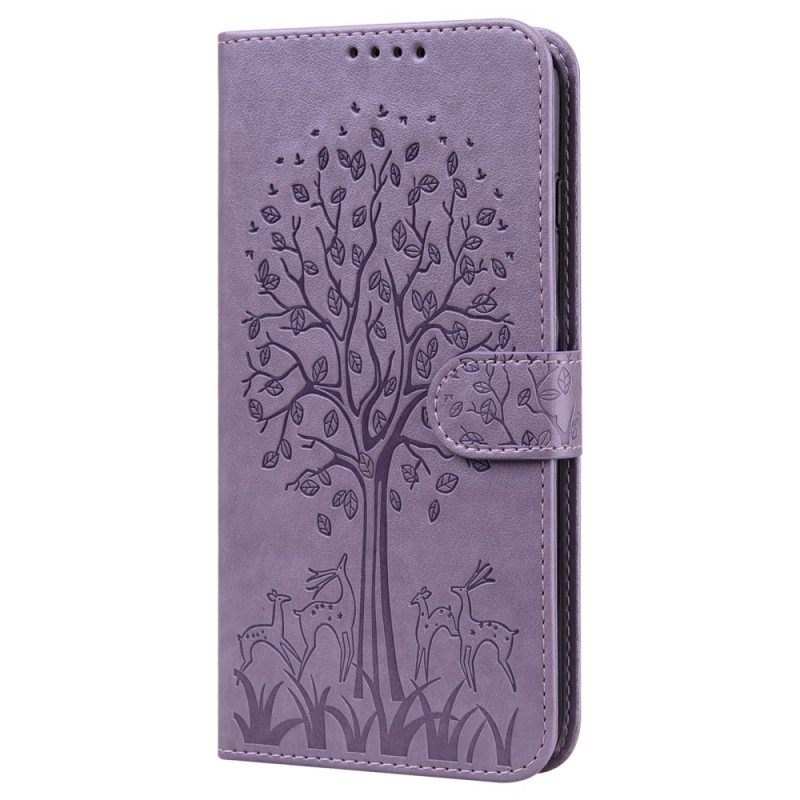 Kotelot Samsung Galaxy A13 5G Tree And Deer
