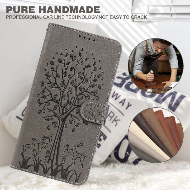 Kotelot Samsung Galaxy A13 5G Tree And Deer