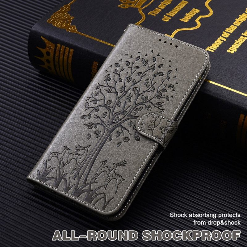Kotelot Samsung Galaxy A13 5G Tree And Deer