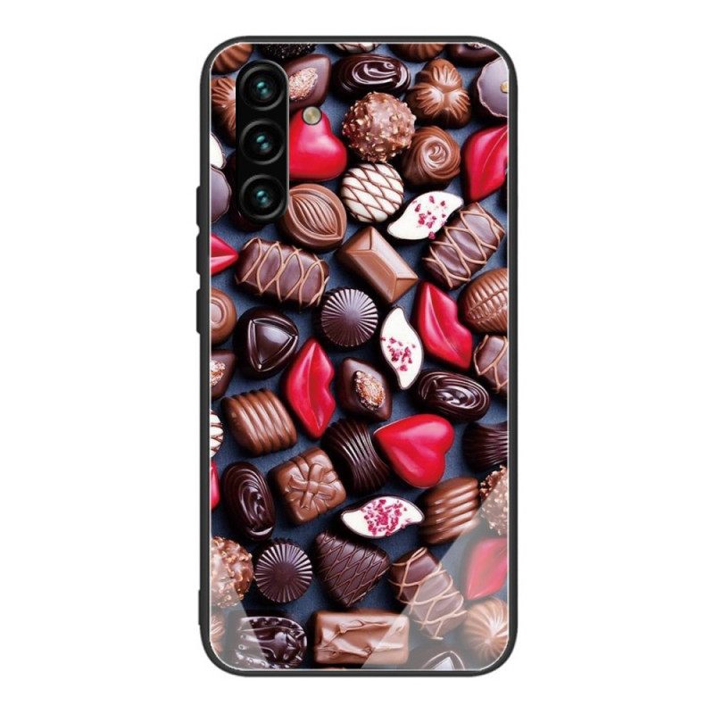 Kuori Samsung Galaxy A13 5G Chocolate Tempered Glass