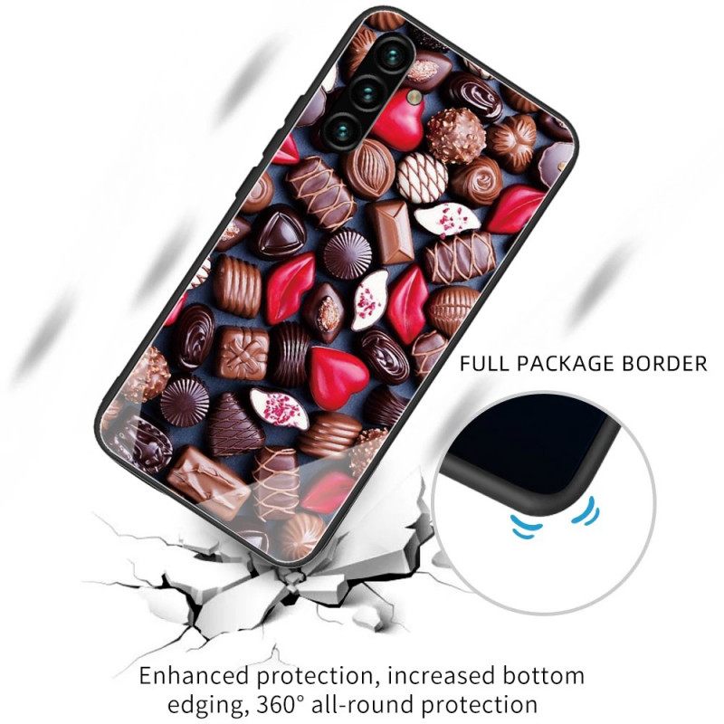 Kuori Samsung Galaxy A13 5G Chocolate Tempered Glass