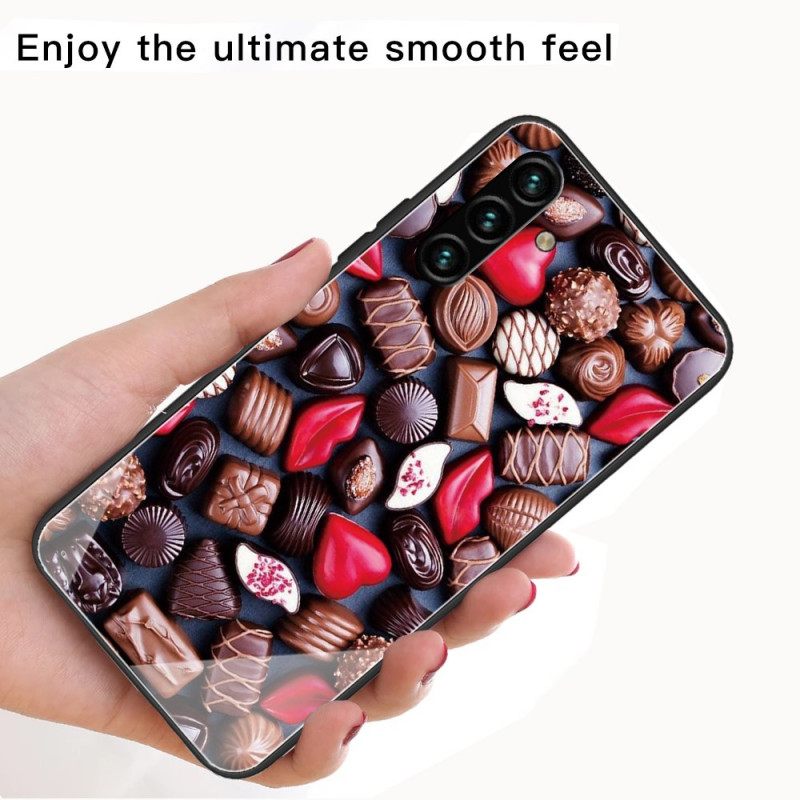 Kuori Samsung Galaxy A13 5G Chocolate Tempered Glass