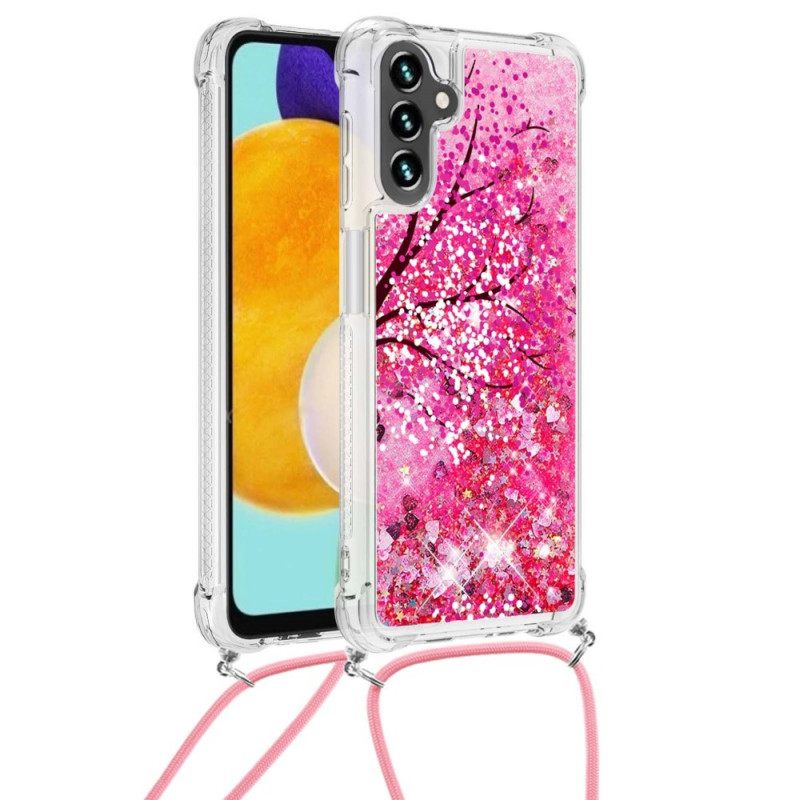 Kuori Samsung Galaxy A13 5G Kiristysnyörillä Vetonauhakiiltopuuhun