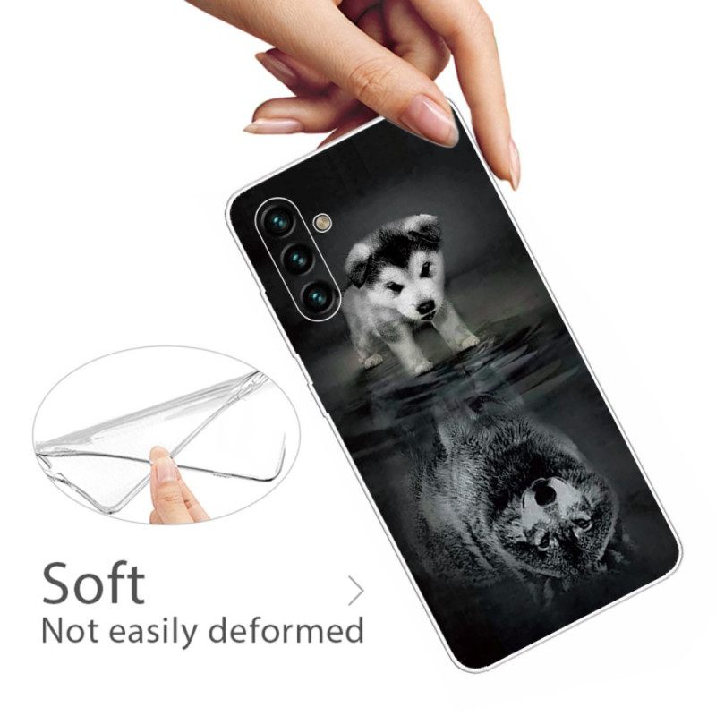 Kuori Samsung Galaxy A13 5G Puppy Dream