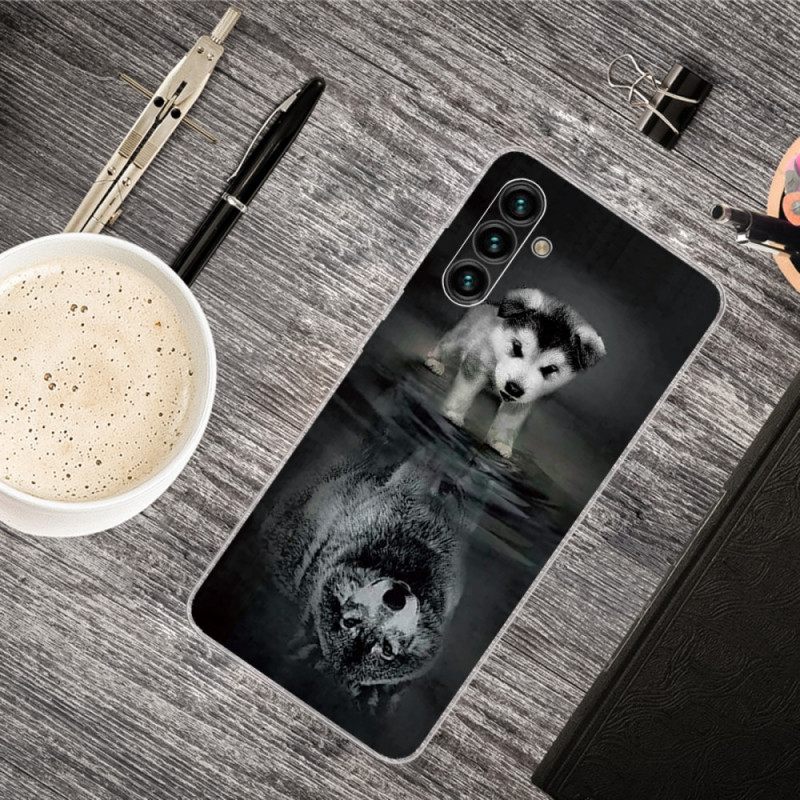 Kuori Samsung Galaxy A13 5G Puppy Dream