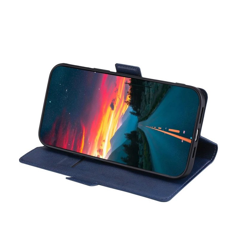 Nahkakotelo Samsung Galaxy A13 5G Kotelot Flip Flap Double Design