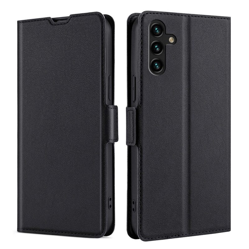 Nahkakotelo Samsung Galaxy A13 5G Kotelot Flip Flap Double Design