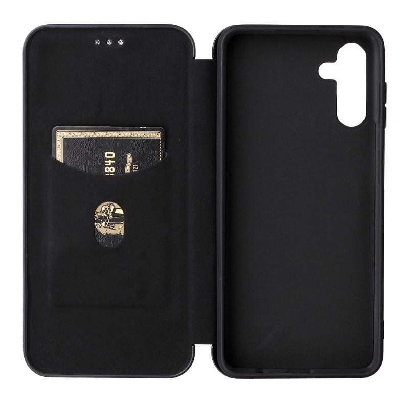 Puhelinkuoret Samsung Galaxy A13 5G Kotelot Flip Hiilikuitu