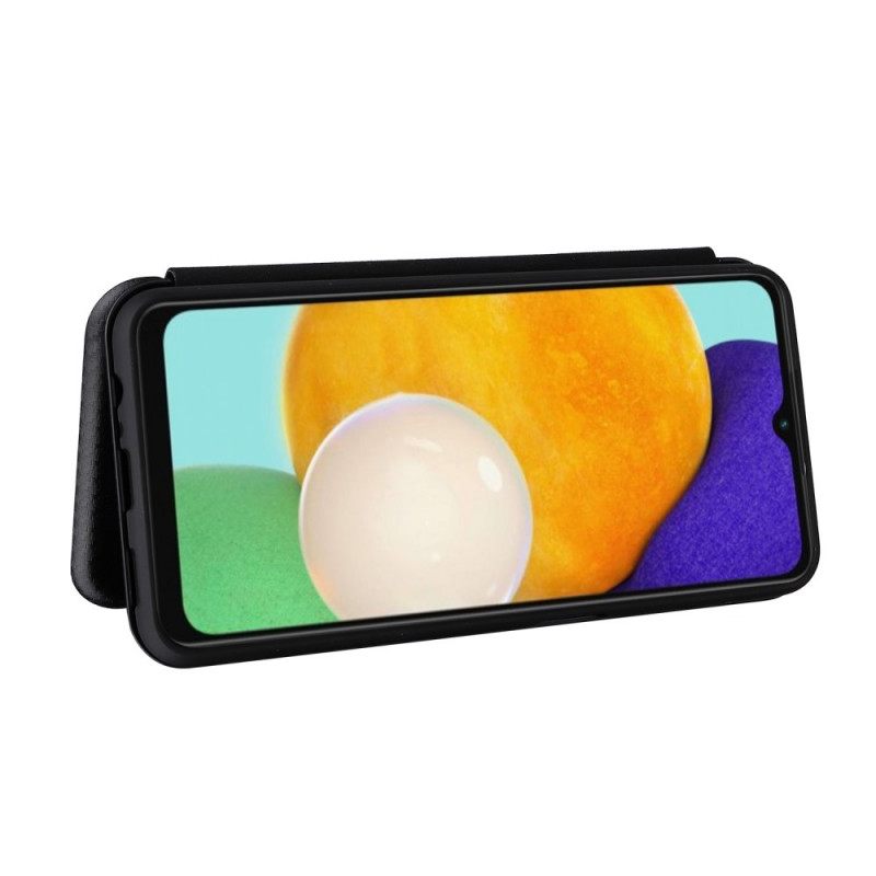 Puhelinkuoret Samsung Galaxy A13 5G Kotelot Flip Hiilikuitu