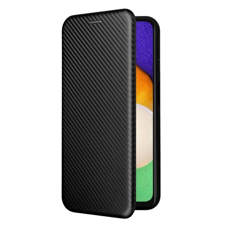 Puhelinkuoret Samsung Galaxy A13 5G Kotelot Flip Hiilikuitu