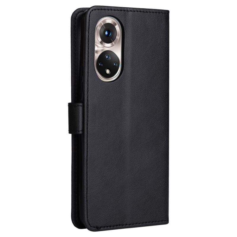 Kotelot Huawei Nova 9 / Honor 50 Suojaketju Kuori Nahkainen Efektihihna