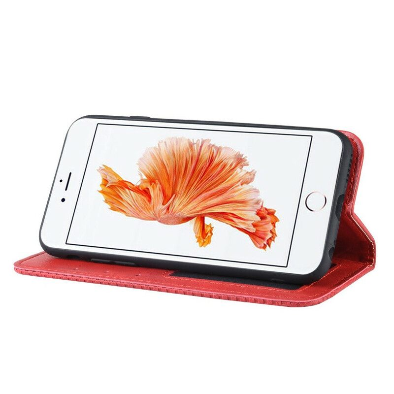 Puhelinkuoret iPhone 6 / 6S Kotelot Flip Tyylitelty Vintage-nahkaefekti