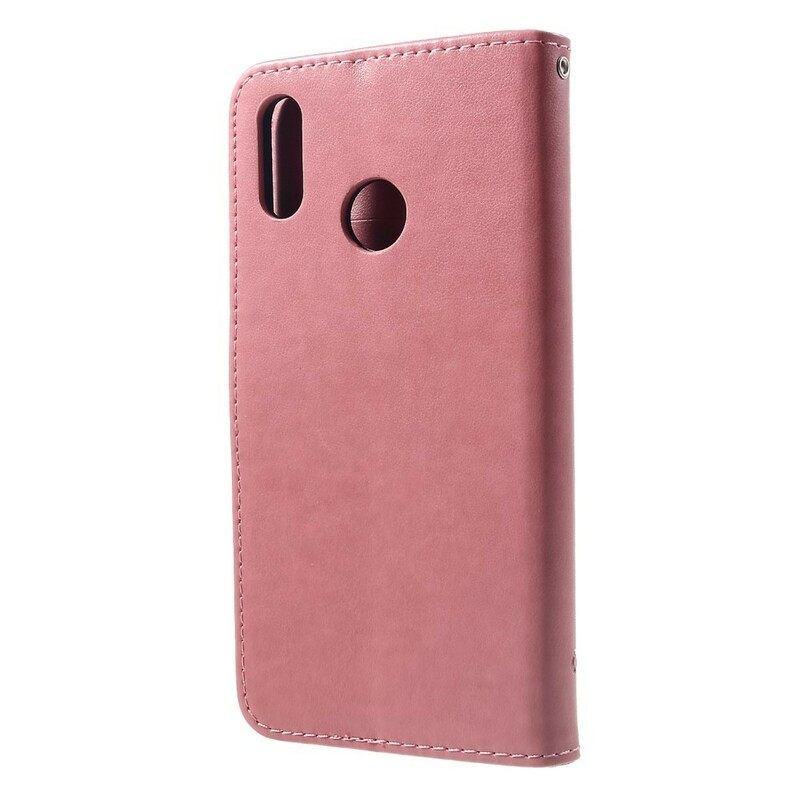 Kotelot Huawei P Smart Plus Suojaketju Kuori Butterflies And Flowers Things