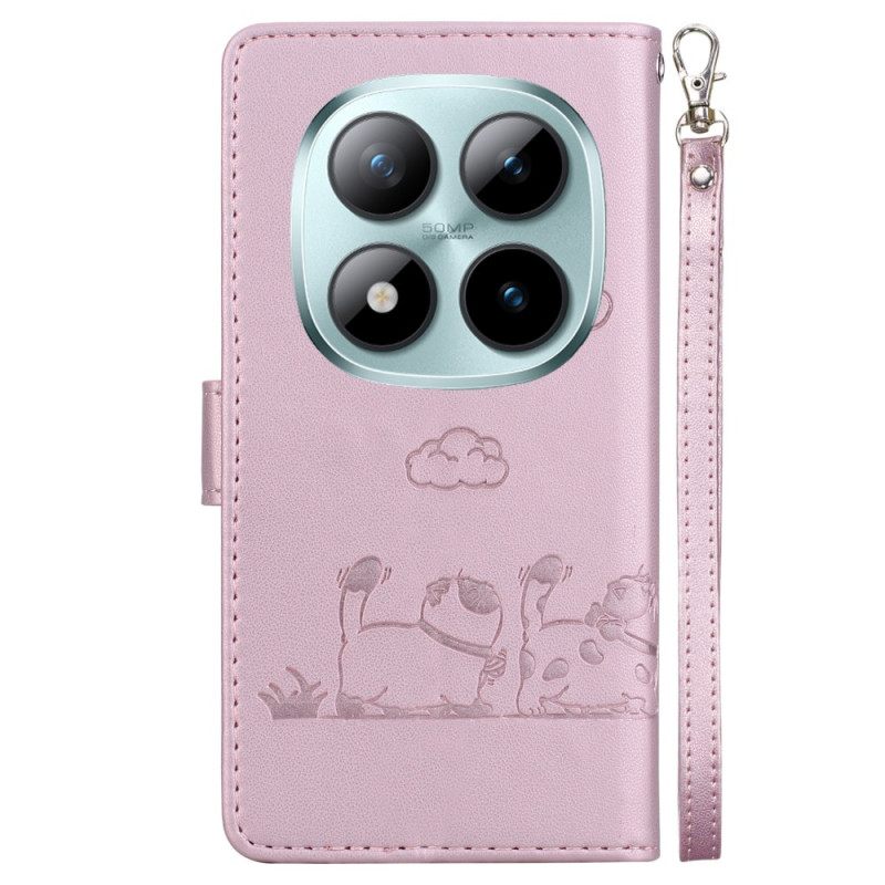 Kotelot Xiaomi Redmi Note 15 Pro 5g Kissa-aiheinen Kuvio Suojakuori