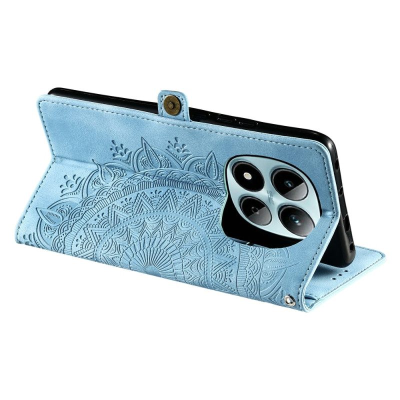 Kotelot Xiaomi Redmi Note 15 Pro 5g Mandala-mokkanahkaefekti