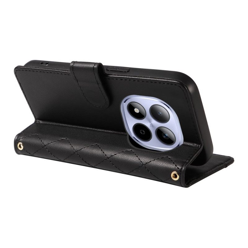 Kotelot Xiaomi Redmi Note 15 Pro 5g Puhelinkuoret Tikattu Hihnoilla