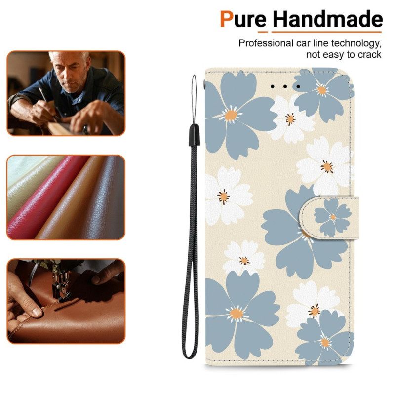 Kotelot Xiaomi Redmi Note 15 Pro 5g Siniset Päivänkakkarat