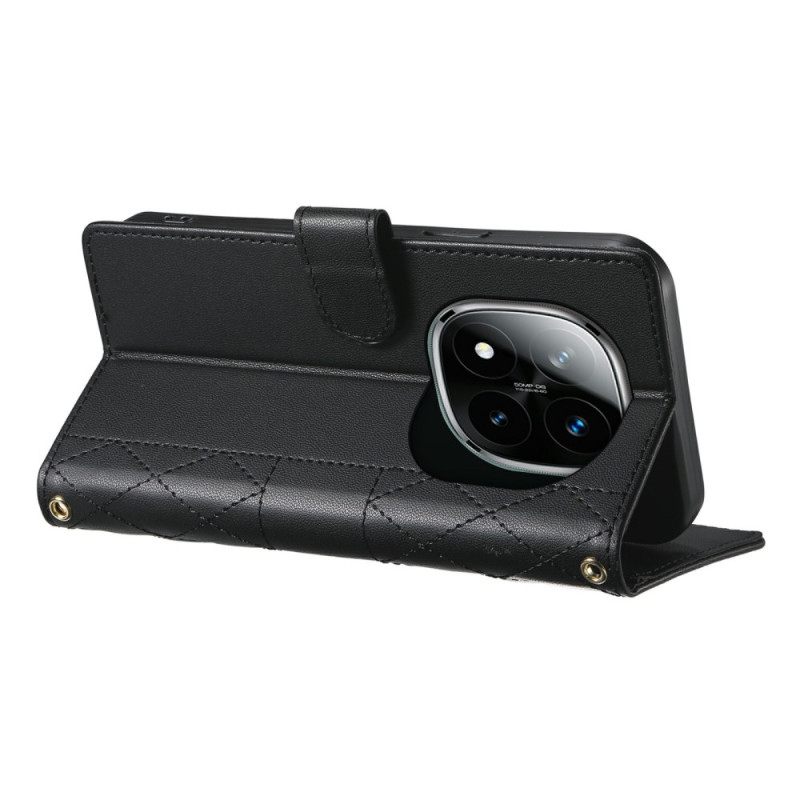 Kotelot Xiaomi Redmi Note 15 Pro 5g Tikattu Hihnoilla