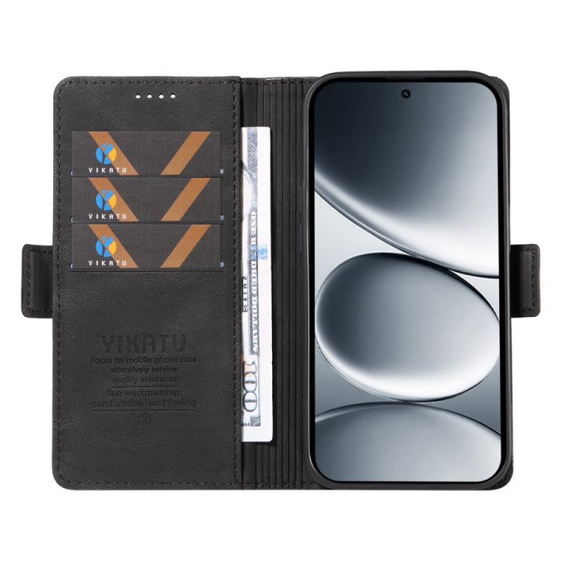 Kotelot Xiaomi Redmi Note 15 Pro 5g Yikatu-mokkanahkaefekti Suojakuori