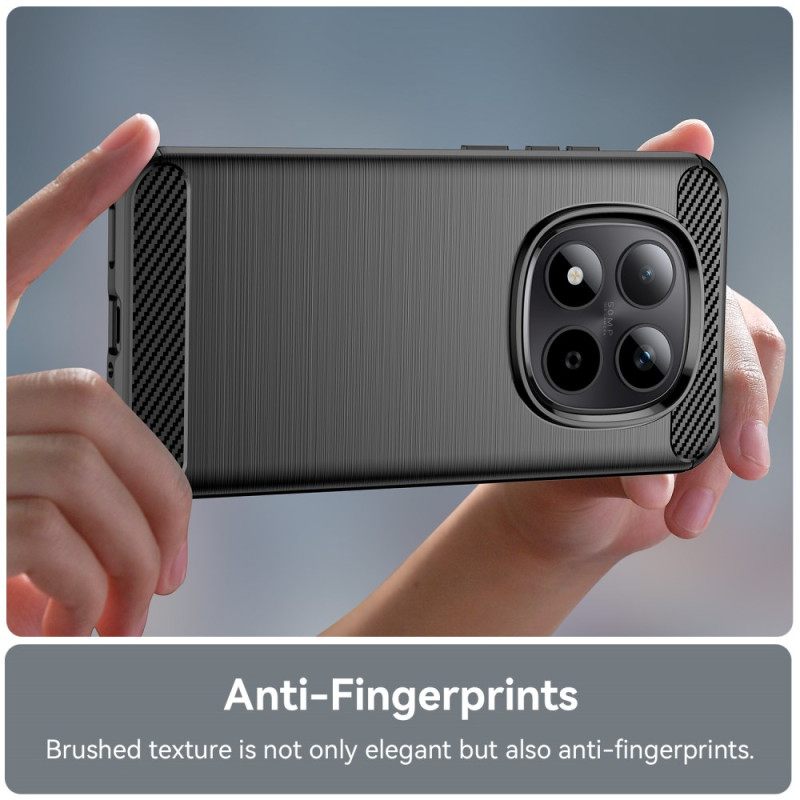 Kuori Xiaomi Redmi Note 15 Pro 5g Harjattu Hiilikuitu Suojakuori