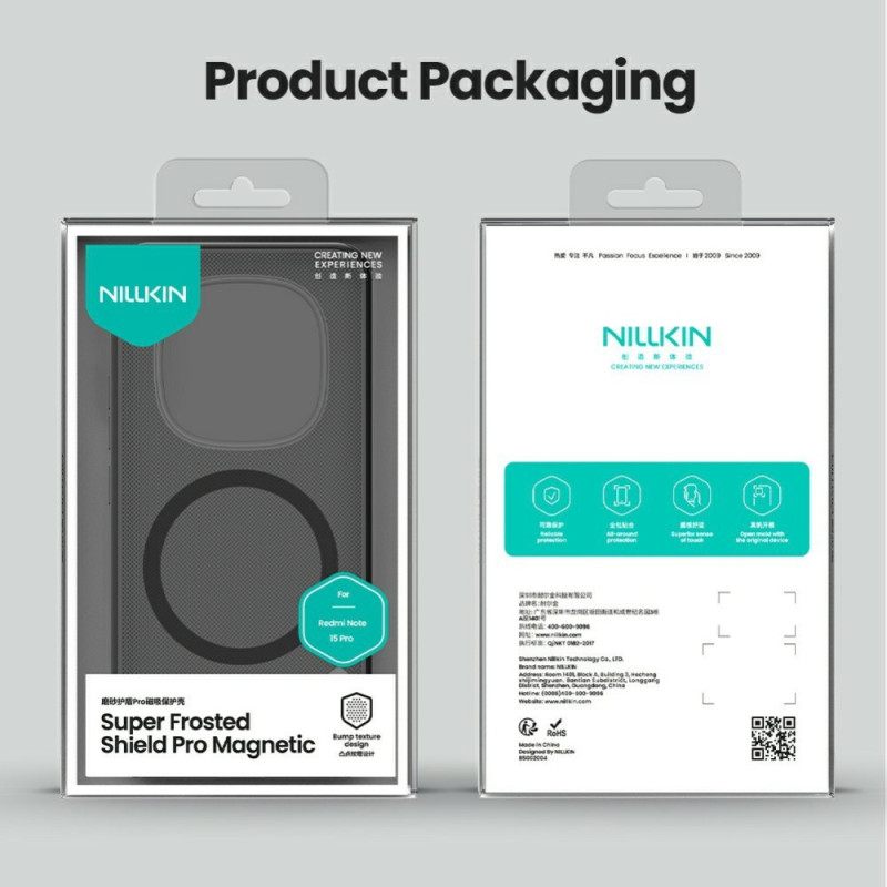 Kuori Xiaomi Redmi Note 15 Pro 5g Magneettinen Super Frosted Shield Pro Nillkin Suojakuori