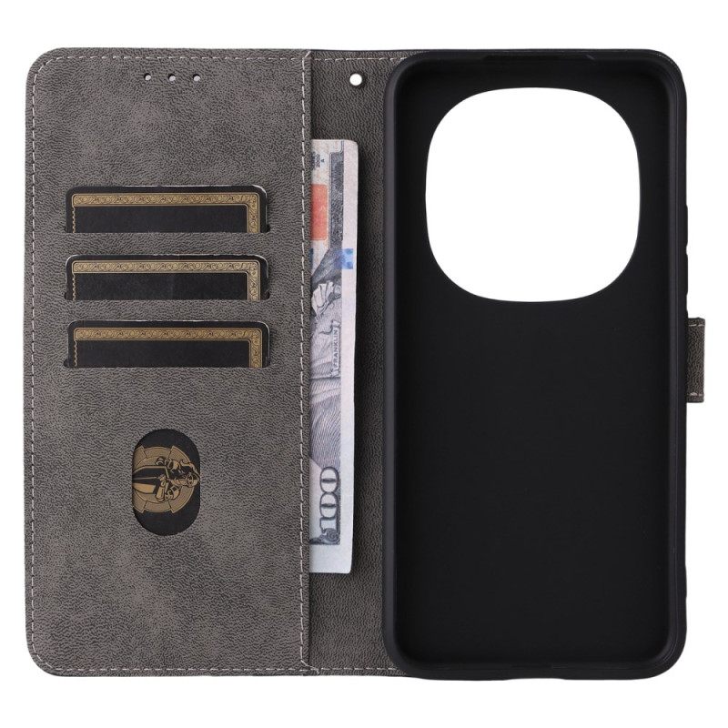 Nahkakotelo Xiaomi Redmi Note 15 Pro 5g Rfid-esto Ja Hihna