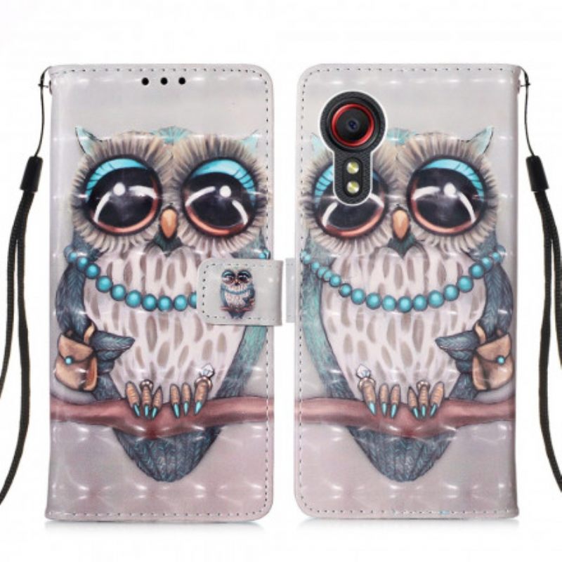 Flip Case Samsung Galaxy XCover 5 Neiti Owl
