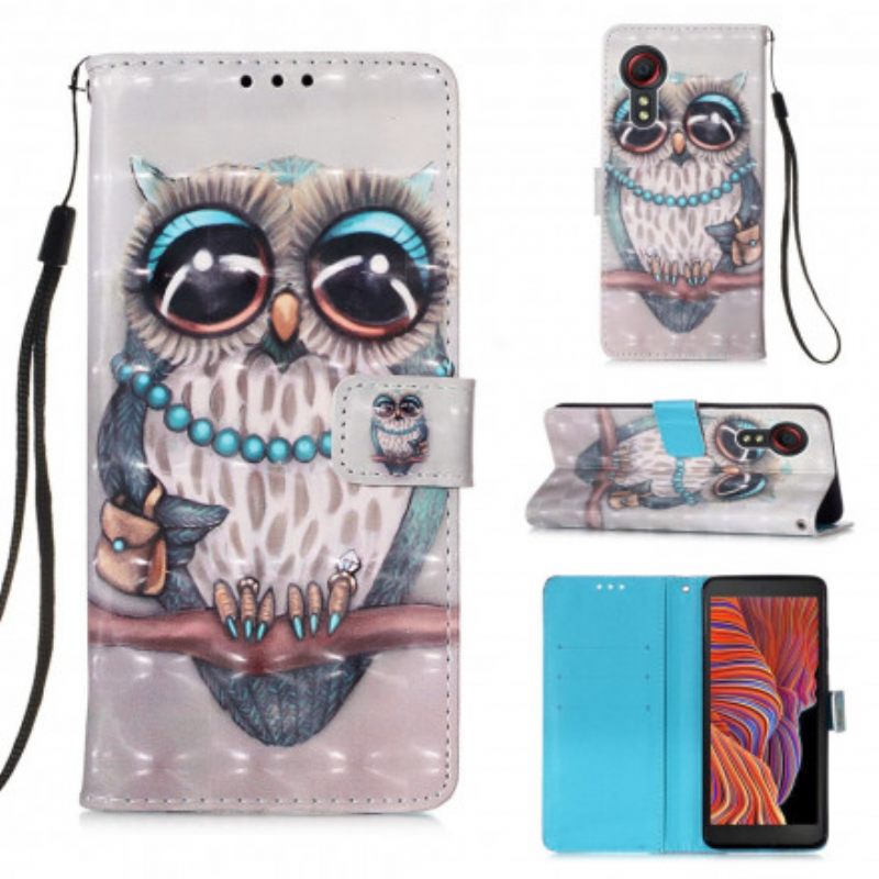 Flip Case Samsung Galaxy XCover 5 Neiti Owl