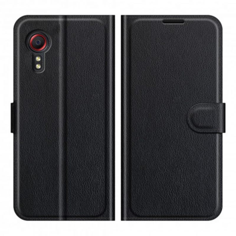 Kotelot Samsung Galaxy XCover 5 Classic Faux Leather