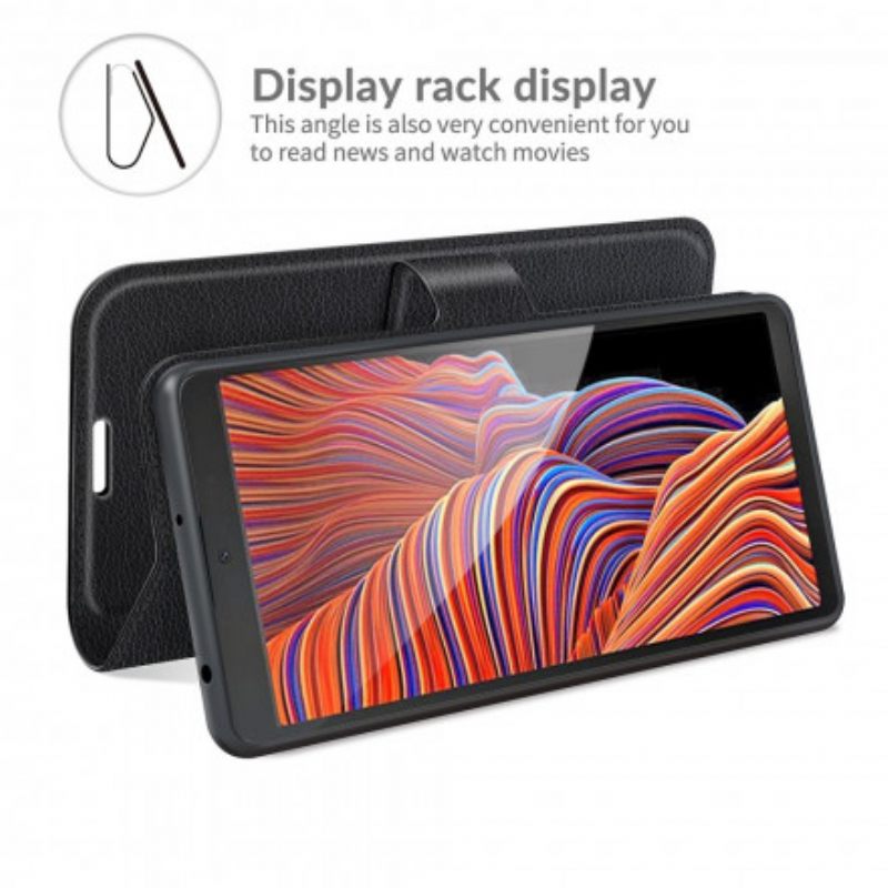 Kotelot Samsung Galaxy XCover 5 Classic Faux Leather