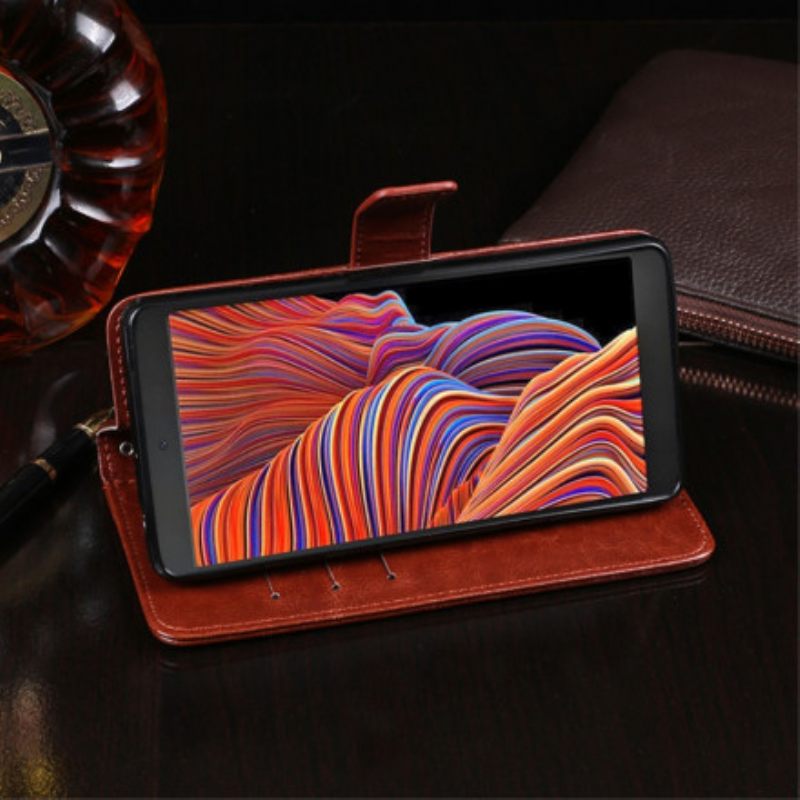 Kotelot Samsung Galaxy XCover 5 Faux Leather Idewei