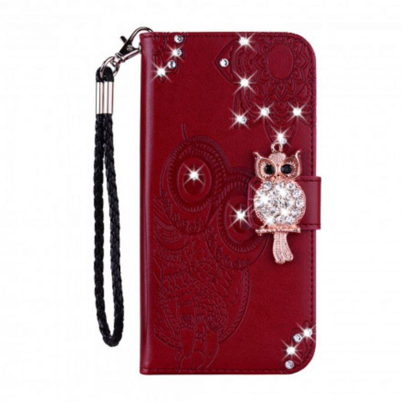 Kotelot Samsung Galaxy XCover 5 Pöllömandala Ja Charm