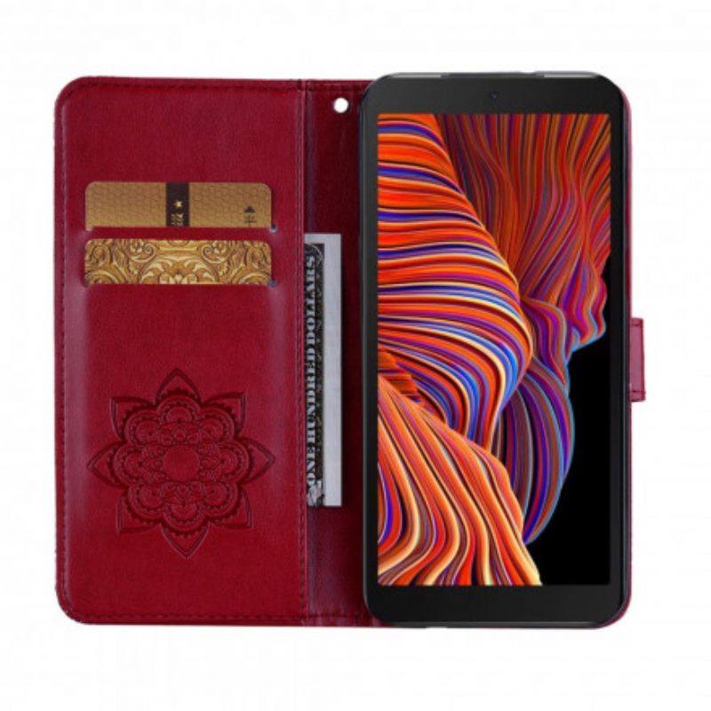 Kotelot Samsung Galaxy XCover 5 Pöllömandala Ja Charm