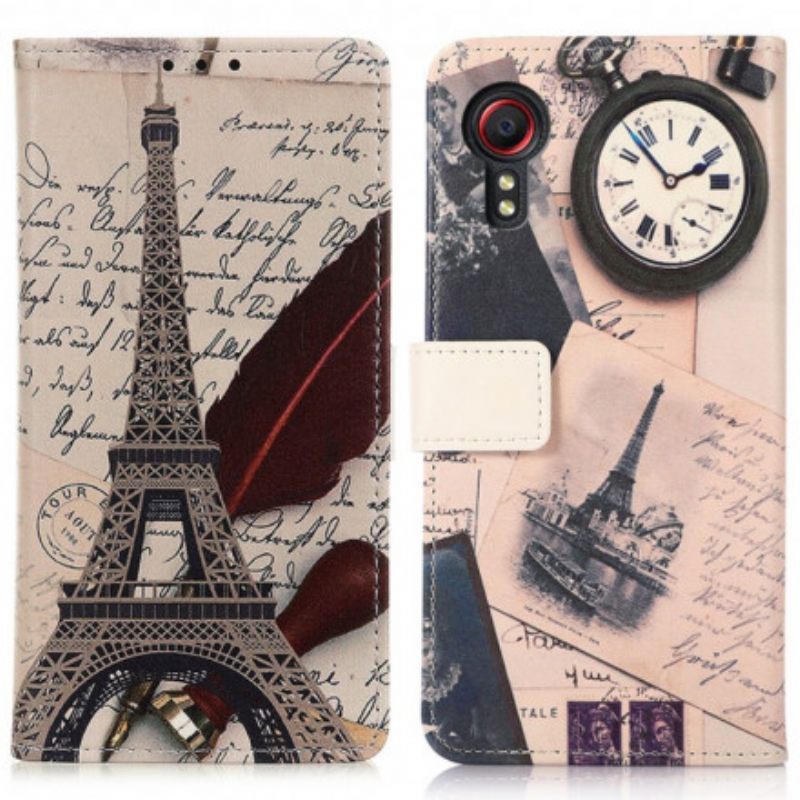 Kotelot Samsung Galaxy XCover 5 Runoilijan Eiffel-torni